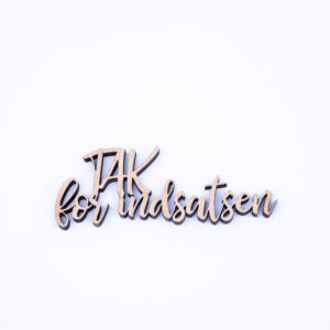 Tak for indsatsen